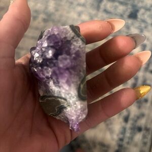 Purple Crystal Geode